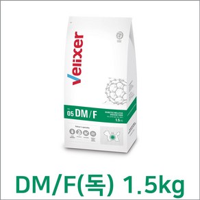 [국내정품]No 5 벨릭서 DM/F(독) 1.5kg 당뇨병 체중감량 후 체중유지 고지혈증 처방사료[매장], 1개, 당뇨관리