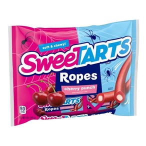 SweeTats Ropes Candy Halloween Tick o Teat Packs 9oz Ba SweeTats 로프 캔디 할로윈 트릭 오어 트릿 팩 9온스 가, 1개, 255g