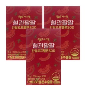 [정품발송] 씨스팡 혈관팔팔 500mg 30정 3박스 489778