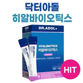 닥터아돌 여성질 유산균 유래 히알바이오틱스 피부건강 1박스 90g