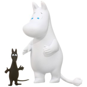 UDF MOOMIN 시리즈 3 무민트롤&소프트웨어 논스케일 PVC, 1개