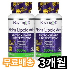 나트롤 알파리포산 안티옥시덴트 프로텍션 600mg