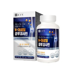 종근당 N 아세틸글루코사민 600mg 90정 관절연골 건강(마스크5매증정), 1개