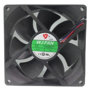 92mm 쿨링팬(냉각팬) / WJFAN / DC FAN / 모델명 WJB2922524L-F20 / 92X92X25T / 24V / FG센서, 1개