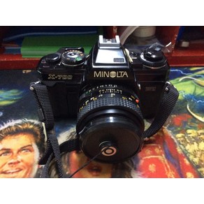 MINOLTA X700 MPS 35mm SLR 필름 카메라 MD 50MM F1.7 렌즈 테스트 완료, 1개