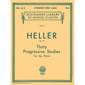 Helle 30 Pogessive Studies Op. 46 (Complete) 헬러 30개의 피아노 연습곡 (전곡) [50253260]