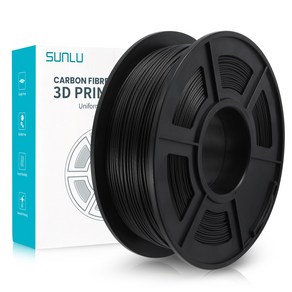 3D프린터 범용 표준 3D필라멘트 카본 PLA 1kg 1.75mm SUNLU, Cabon Fibe