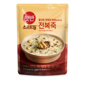 비비고 전복죽, 420g, 3개