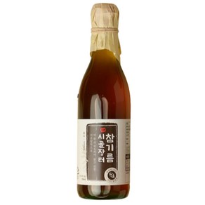 오름 저온압착 시골장터 참기름, 1개, 350ml