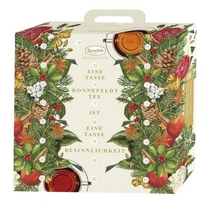 Ronnefeldt Advent Calendar 2024 loose tea 로네펠트 어드벤트 캘린더 2024 루즈 티 240g 2개