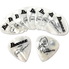 Ibanez 1000pg-PW Paul Gilbet Pick x 10 시트, 1개