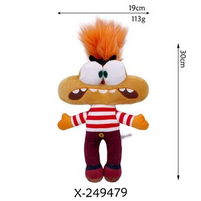 인사이드아웃2 굿즈 피규어 봉제 인형 애착, 불안, 1개