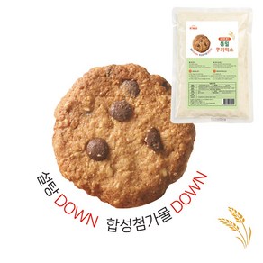 쿡앤베이크 설탕을 줄인 통밀 쿠키믹스 500g, 2개