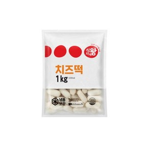 식자재왕 치즈떡볶이떡 (냉동) 1kg, 1개