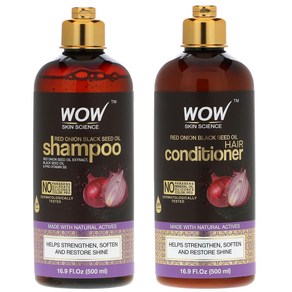 Red Onion Black Seed Oil Shampoo Hai Conditione 2 Piece Kit, 2개, 500ml