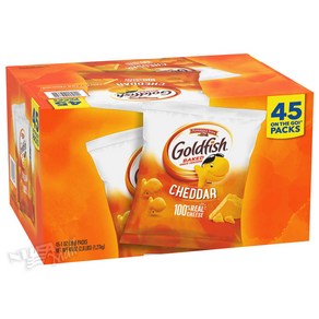 페퍼리지팜 골드피쉬 스낵 크래커 28gX45개입 PPEPPERIDGE FARM GOLDFISH CRACKERS CHEDDAR