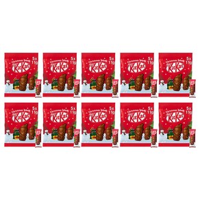 Kit Kat 킷캣 산타 밀크 초콜릿 55g 10개 Santa Milk Chocolate