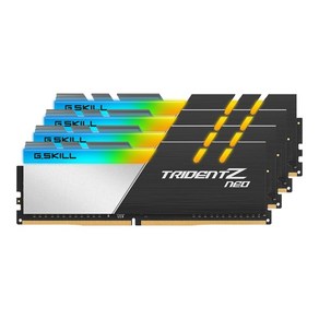 G.SKILL G.SKILL DDR4-3200 CL16 TRIDENT Z NEO 패키지 (128GB(32Gx4)), 4개