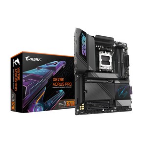 GIGABYTE X870E AORUS PRO AMD X870E 칩셋 탑재 ATX 마더보드 MB6571