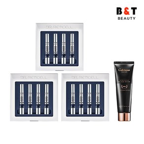 쟈스 닥터 레티셀 레티놀 4X 앰플 4입 x3 + 칼비사노 캐비어 블랙 마스크 80ml