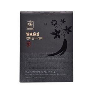 일화 발효홍삼 컴파운드K 스틱 홍삼스틱 + 쇼핑백증정, 10g, 1개