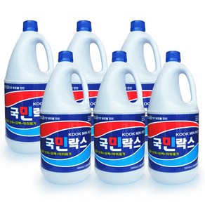 락스 국민락스 2L*6, 2L, 6개