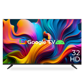 큐빅스 HD LED 스마트 TV 81cm (32인치) 안드로이드 11 에너지효율 1등급 넷플릭스 유튜브 구글, LE-321HSGA, 스탠드형, 고객직접설치