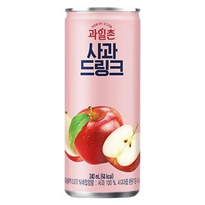 과일촌 사과드링크240ml x60캔