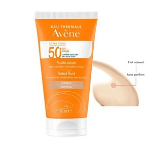 AVENE 프랑스 정품 아벤느 틴티드 플루이드 SPF50+ 50ml, 1개