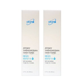 애터미 생모단수 200mlX2개 +포켓물티슈 선물, 2개, 200ml