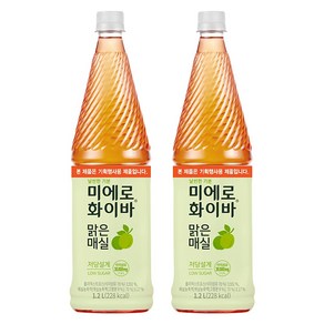 미에로화이바 맑은매실 1.2L X 6개