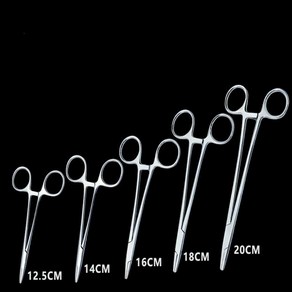 외과 수술용 봉합 봉합연습도구 실습 연습 의료 상처 패드 실리콘, 바늘고정펜치(16cm)