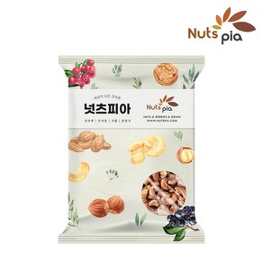 [넛츠피아] 구운 통 캐슈넛 500g, 1개