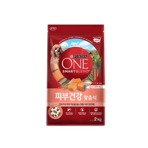 퓨리나원 강아지 기능성 사료, 피부/피모, 2kg, 1개