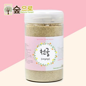 숲으로허브 천연곡물팩 천궁가루 통 100g, 1개, 1개입