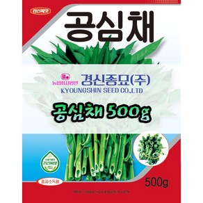 공심채씨앗 500g 당일발송 파종용 종자 씨앗 경신종묘