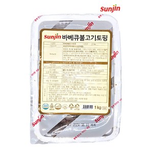 선진 바베큐 불고기 토핑 1kg, 1개