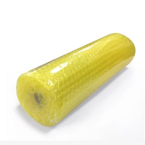 [당일발송] 인디샘 포장용 에코캡 자가점착 뽁뽁이 에어캡 (0.33x2m) 1개 소량판매, 옐로우