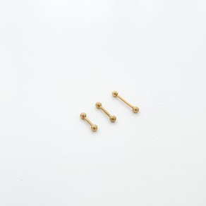 [1.2mm] 써지컬 6mm 8mm 10mm 긴 바벨 피어싱