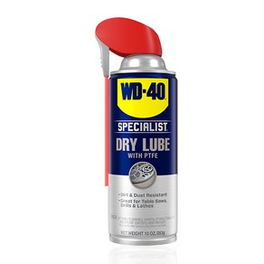 벡스 WD-40 스페셜리스트 드라이루브 283g 방청 윤활제 방청제 테프론 건식 윤활유, 1개