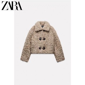 ZARA 자라 시어링 토글 코트 3046347 3046/347