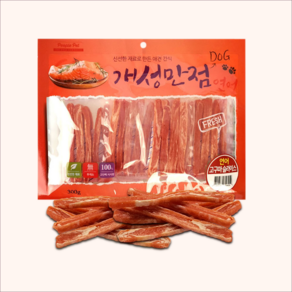 개성만점 팻더맨 (1+1) 대용량 강아지 애견간식 소고기 연어 황태 고구마 300g 5종 + 소고기치즈버거 100g, 1개, 3. 연어고구마슬라이스 300g + 소고기치즈버거 100g