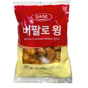 사세 버팔로윙 1kg 에어프라이 닭날개 튀김, 1개