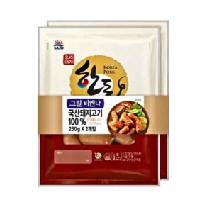 사조대림 [대림냉장] 한돈그릴비엔나 460g(230gx2) x3개