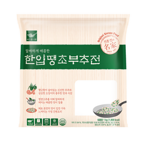 사옹원 한입 땡초 부추전 (1kg), 1kg, 8개