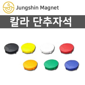 정신자석 단추자석 모음 교재용자석 메모자석, J_단추자석 34_지름38mm_초록(1개)