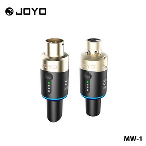 JOYO MW-1 5.8GHz 무선 마이크 시스템 XLR 마이크 어댑터 오디오 믹서 PA 시스템 및 DSLR 카메라용 4채널 동적 무선 송신기 및 수신기 MW 1