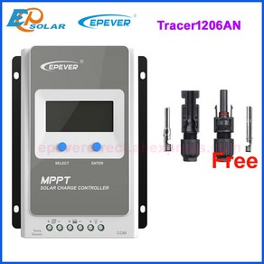 태양열발전기 MPPT 태양광 충전 컨트롤러 LCD EPEVER 충전기 트레이서 1210AN 2210AN 3210AN 4210AN 10A 20A 30A 40A 1210A 2210A, Only 1206AN