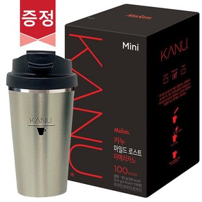 카누미니 마일드로스트 다크로스트 100T (카누 빅마우스텀블러), 카누미니마일드100T+빅마우스, 1개, 100개입