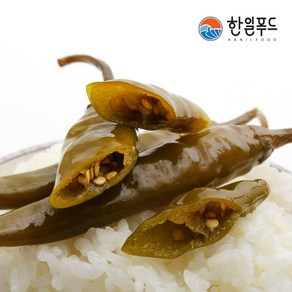 30년 전통 남도맛집 한일관 고추장아찌, 1kg, 1개